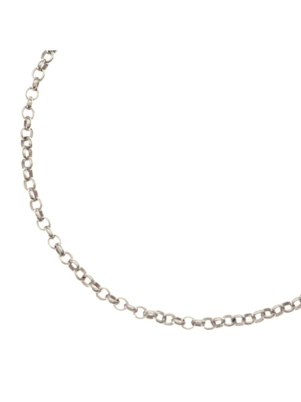 Chrome Hearts Neckchain Roll Chain Necklace Silver